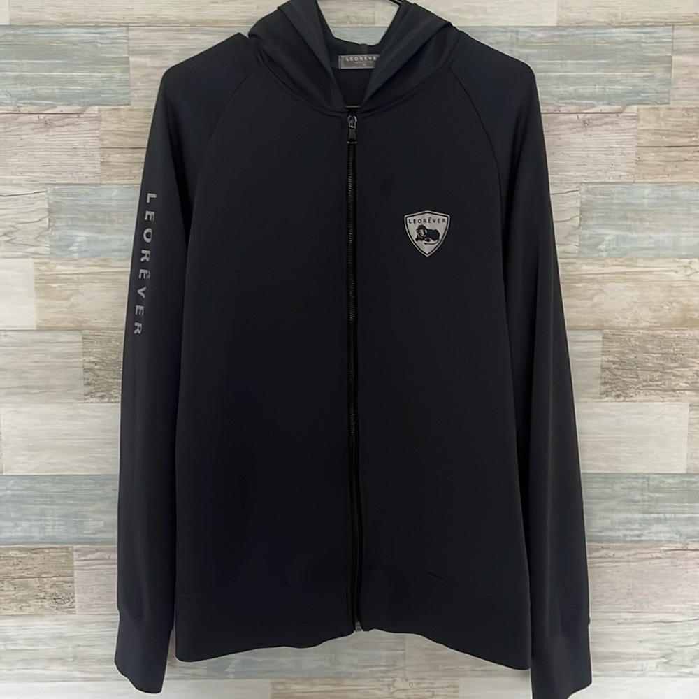 Monte Carlo Jacket With Hood, Leorêver, Size: Medium, Color: Dark Grey
